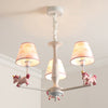 Unicorn Resin Suspension Lighting Cartoon Pink Chandelier - Rebooters