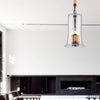 Bell Chandelier Light Traditional Clear Glass 3 Lights Ceiling - Rebooters