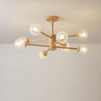 Beige 2-Tier Radial Light Fixture Nordic LED Chandelier - Rebooters