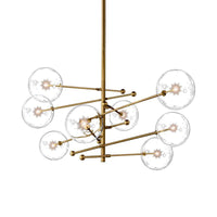 8 Lights Dining Room Chandelier Lamp Simplicity Pendant Lamp - Rebooters