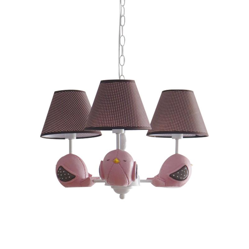 Animal Fat Bird Chandelier Resin Macaron Pendant Light - Rebooters