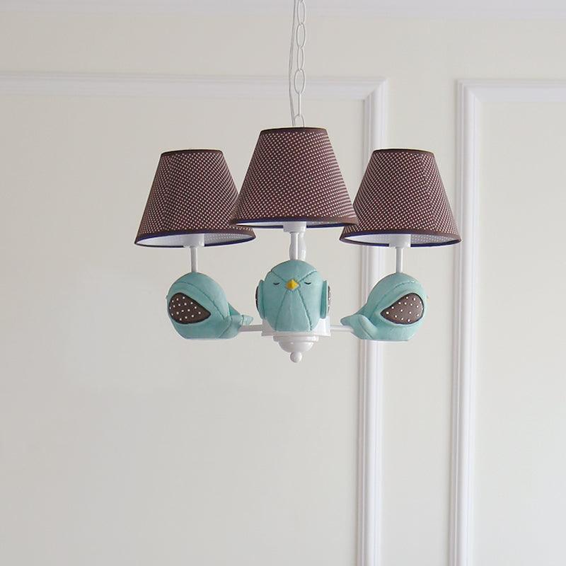 Animal Fat Bird Chandelier Resin Macaron Pendant Light - Rebooters