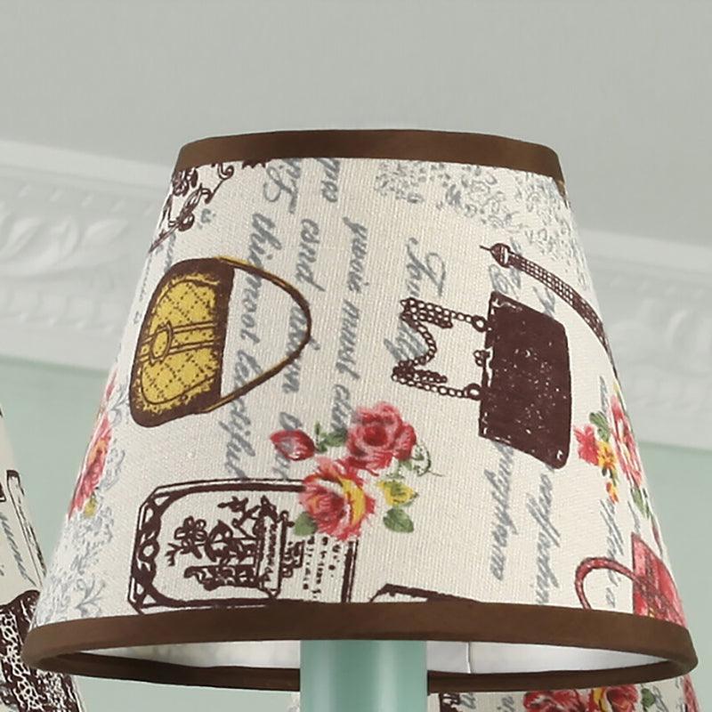 Macaron Colored Tapered Shade Chandelier Nordic Style Light - Rebooters