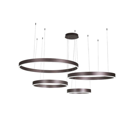 Acrylic Circle Shaped LED Ceiling Light Simplicity Chandelier - Rebooters