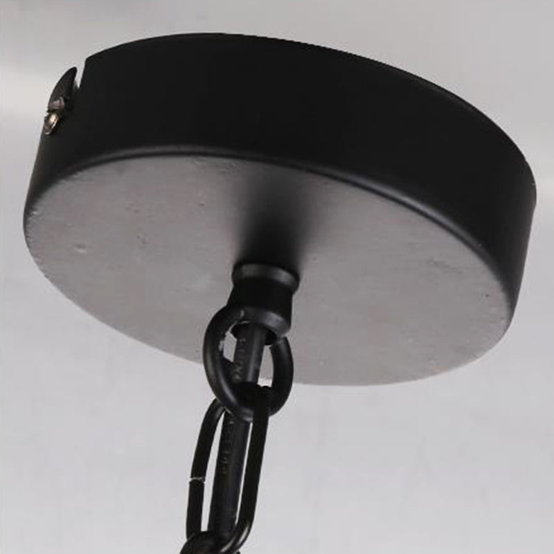 Globe Clear Glass Chandelier Light Traditional 3 Light Pendant - Rebooters