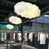 Cloud Restaurant Chandelier Lighting Plastic 5 Bulbs Light - Rebooters