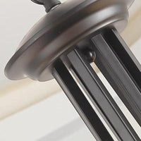 3/6/8 Lights Flared Chandelier Traditional Pewter Light Fixture - Rebooters