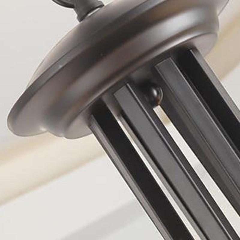 3/6/8 Lights Flared Chandelier Traditional Pewter Light Fixture - Rebooters