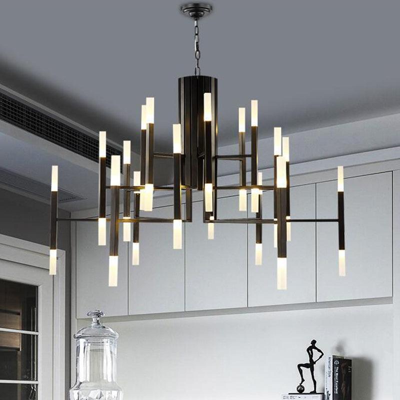Postmodern Style Tiered LED Chandelier Pendant Light 36 Bulbs - Rebooters