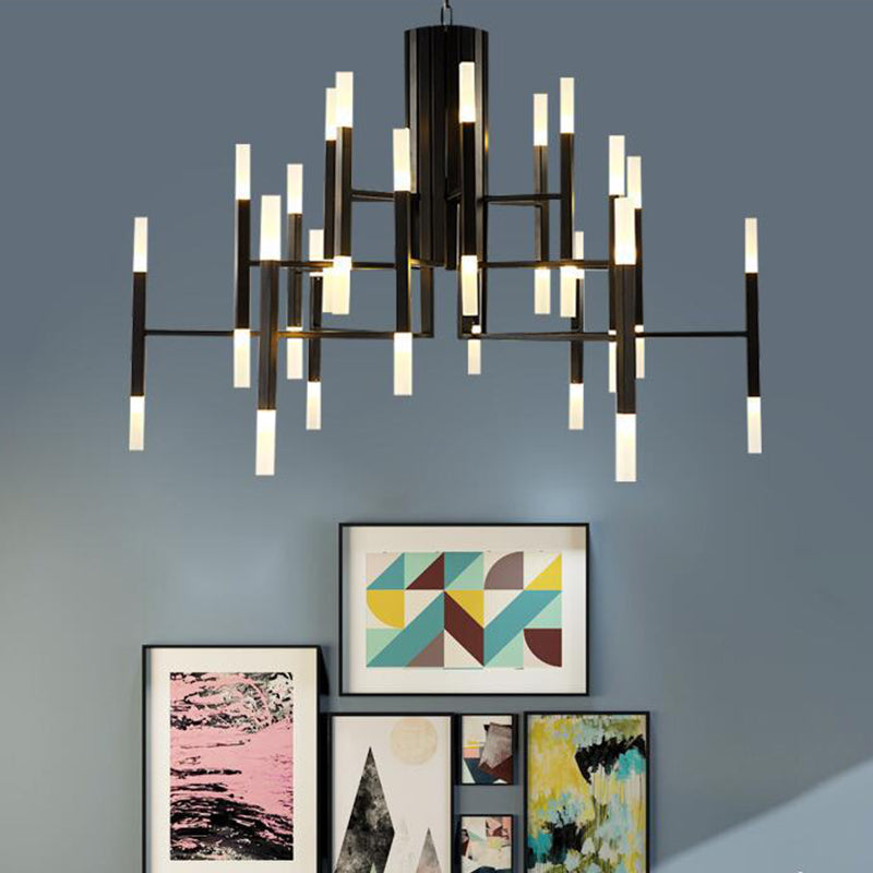Postmodern Style Tiered LED Chandelier Pendant Light 36 Bulbs - Rebooters