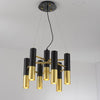 Tube LED Chandelier Lighting Post-Modern Metal Pendant Light - Rebooters