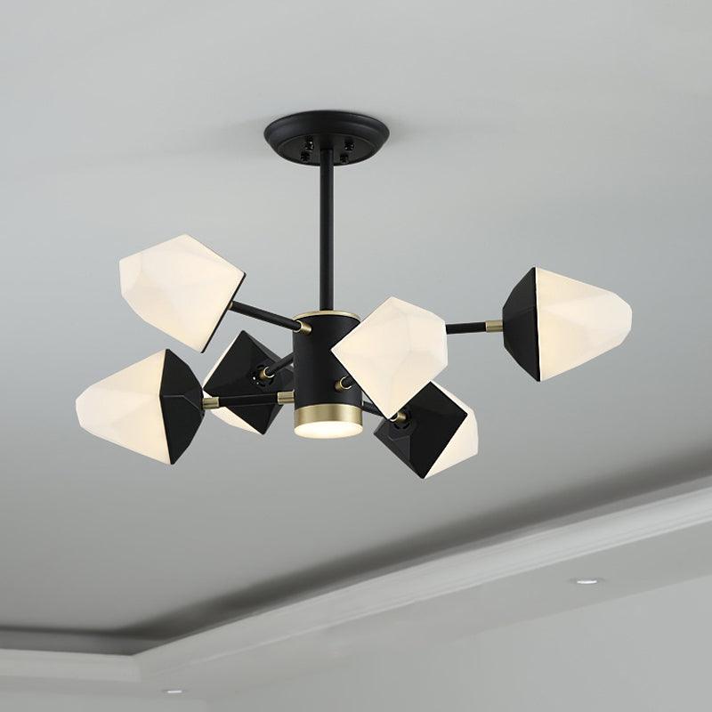 Acrylic Gemstone Shaped Suspension Light Simplicity LED Chandelier - Rebooters