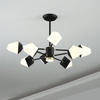 Acrylic Gemstone Shaped Suspension Light Simplicity LED Chandelier - Rebooters