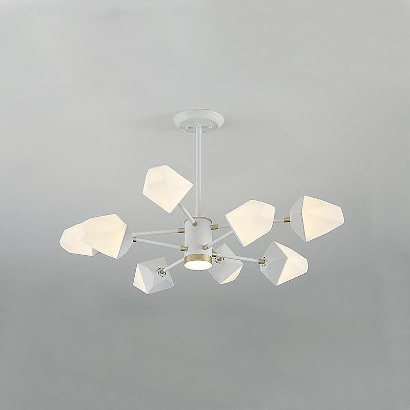Acrylic Gemstone Shaped Suspension Light Simplicity LED Chandelier - Rebooters
