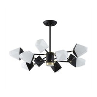 Acrylic Gemstone Shaped Suspension Light Simplicity LED Chandelier - Rebooters