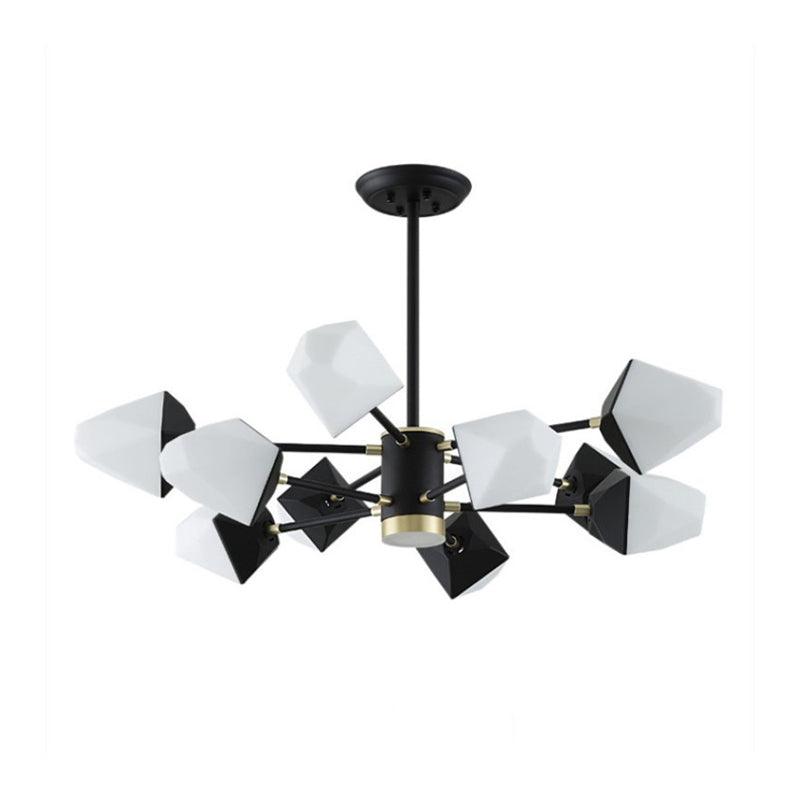 Acrylic Gemstone Shaped Suspension Light Simplicity LED Chandelier - Rebooters