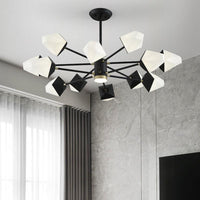 Acrylic Gemstone Shaped Suspension Light Simplicity LED Chandelier - Rebooters