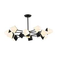 Acrylic Gemstone Shaped Suspension Light Simplicity LED Chandelier - Rebooters