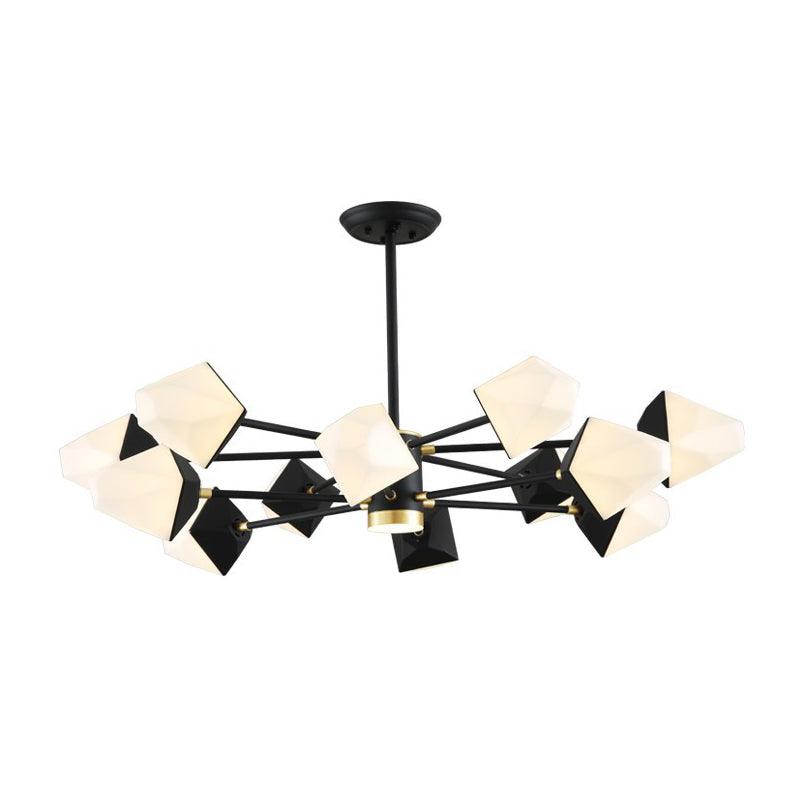 Acrylic Gemstone Shaped Suspension Light Simplicity LED Chandelier - Rebooters