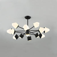 Acrylic Gemstone Shaped Suspension Light Simplicity LED Chandelier - Rebooters