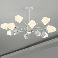 Acrylic Gemstone Shaped Suspension Light Simplicity LED Chandelier - Rebooters