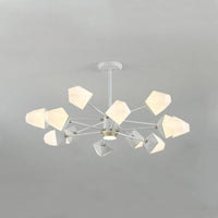 Acrylic Gemstone Shaped Suspension Light Simplicity LED Chandelier - Rebooters