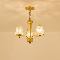 Crystal Prism Hanging Chandelier Conical Pendant Light - Rebooters