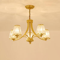 Crystal Prism Hanging Chandelier Conical Pendant Light - Rebooters