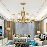 Crystal Prism Hanging Chandelier Conical Pendant Light - Rebooters