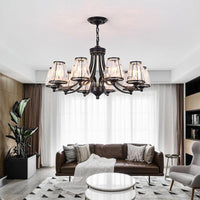 Crystal Prism Hanging Chandelier Conical Pendant Light - Rebooters