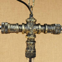 Antique Stylish Bottle Hanging Pendant Light 3 Lights Chandelier - Rebooters