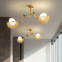 Artistry Milk White Glass Ball Chandelier Pendant Lamp - Rebooters
