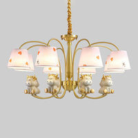 Animal Suspension Light Kids Resin Nursery Chandelier Light - Rebooters