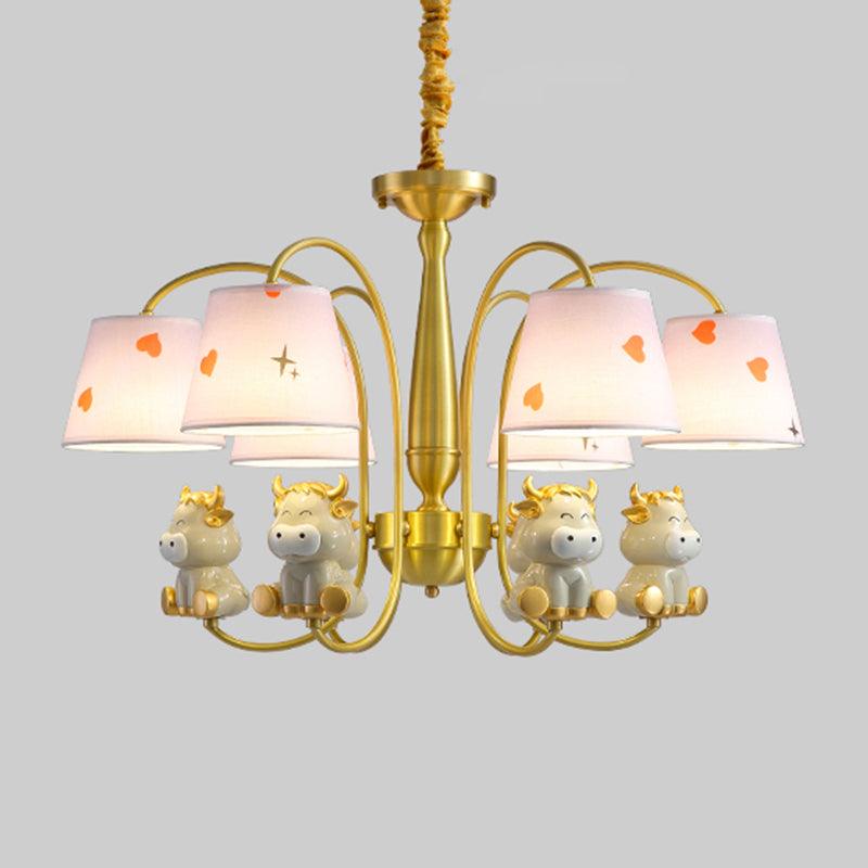 Animal Suspension Light Kids Resin Nursery Chandelier Light - Rebooters