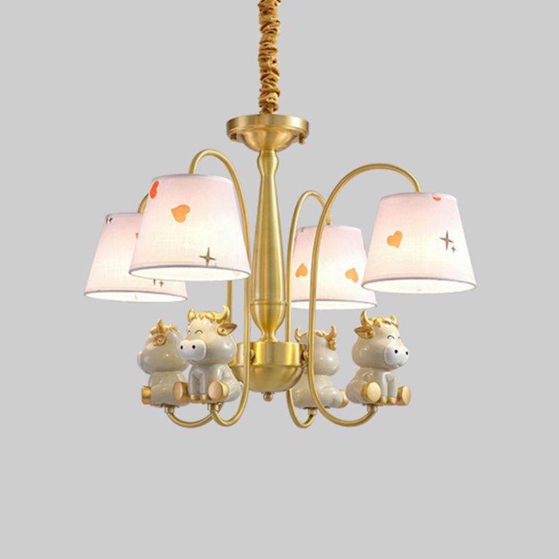Animal Suspension Light Kids Resin Nursery Chandelier Light - Rebooters