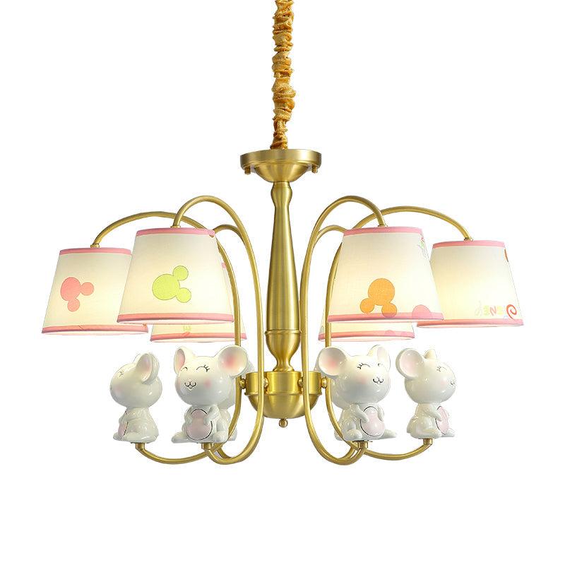Animal Suspension Light Kids Resin Nursery Chandelier Light - Rebooters