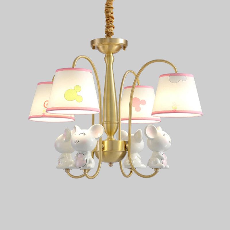 Animal Suspension Light Kids Resin Nursery Chandelier Light - Rebooters