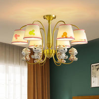 Animal Suspension Light Kids Resin Nursery Chandelier Light - Rebooters
