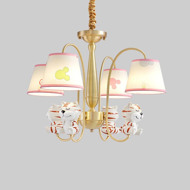 Animal Suspension Light Kids Resin Nursery Chandelier Light - Rebooters