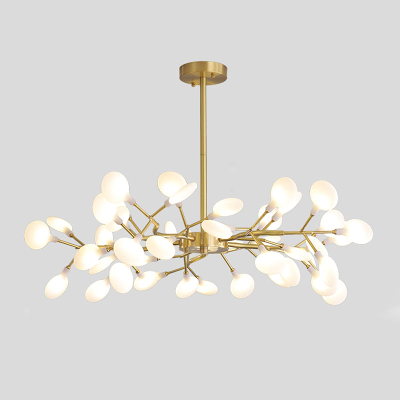 Tree Branch LED Ceiling Lighting Postmodern Metallic Chandelier - Rebooters