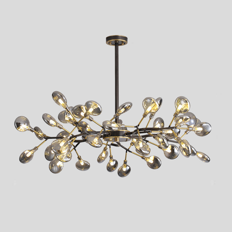 Tree Branch LED Ceiling Lighting Postmodern Metallic Chandelier - Rebooters