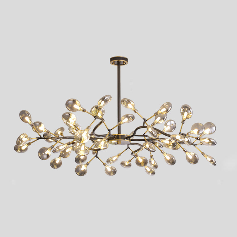 Tree Branch LED Ceiling Lighting Postmodern Metallic Chandelier - Rebooters