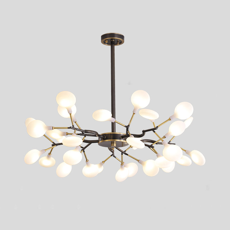 Tree Branch LED Ceiling Lighting Postmodern Metallic Chandelier - Rebooters