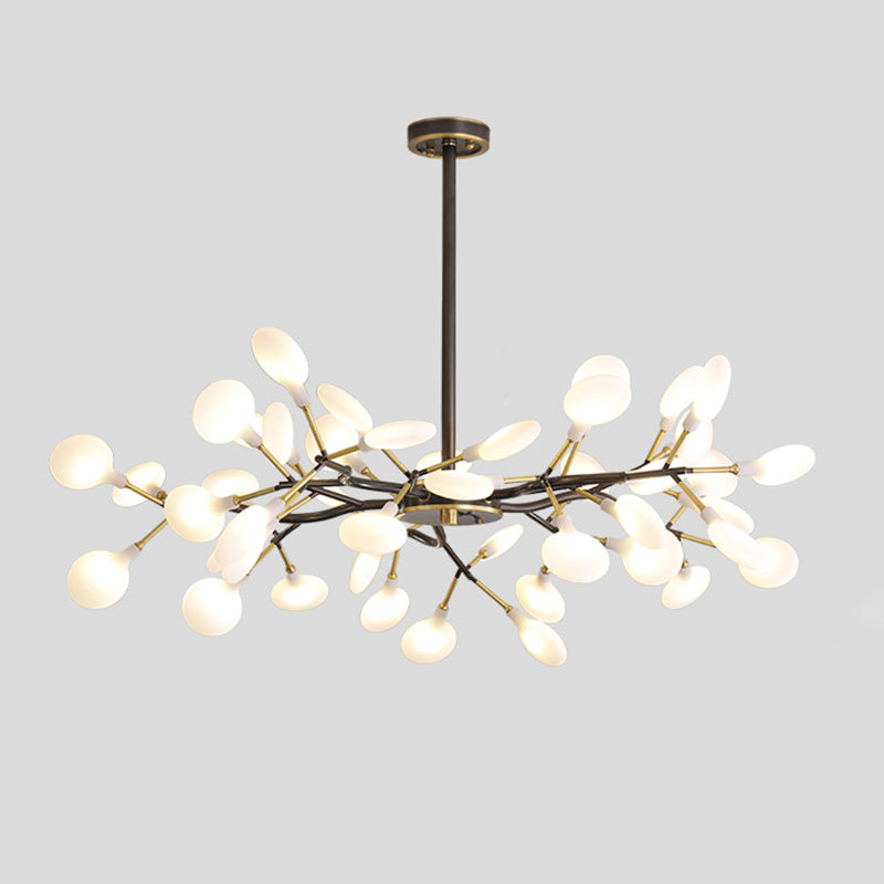 Tree Branch LED Ceiling Lighting Postmodern Metallic Chandelier - Rebooters