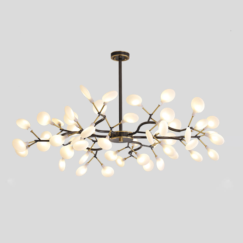 Tree Branch LED Ceiling Lighting Postmodern Metallic Chandelier - Rebooters