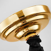 7 Tiers Chandelier Light Fixture Contemporary Crystal Block 10 Lights Gold - Rebooters