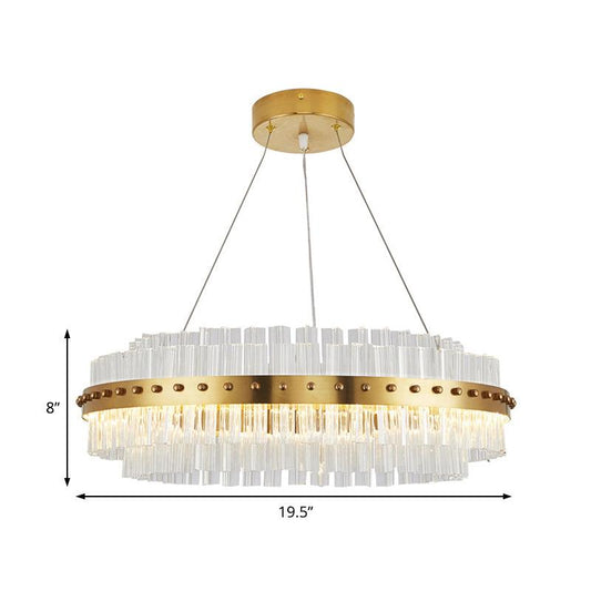 19.5"/23.5"/27.5" W LED Living Room Ceiling Pendant Light - Rebooters