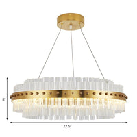 19.5"/23.5"/27.5" W LED Living Room Ceiling Pendant Light - Rebooters
