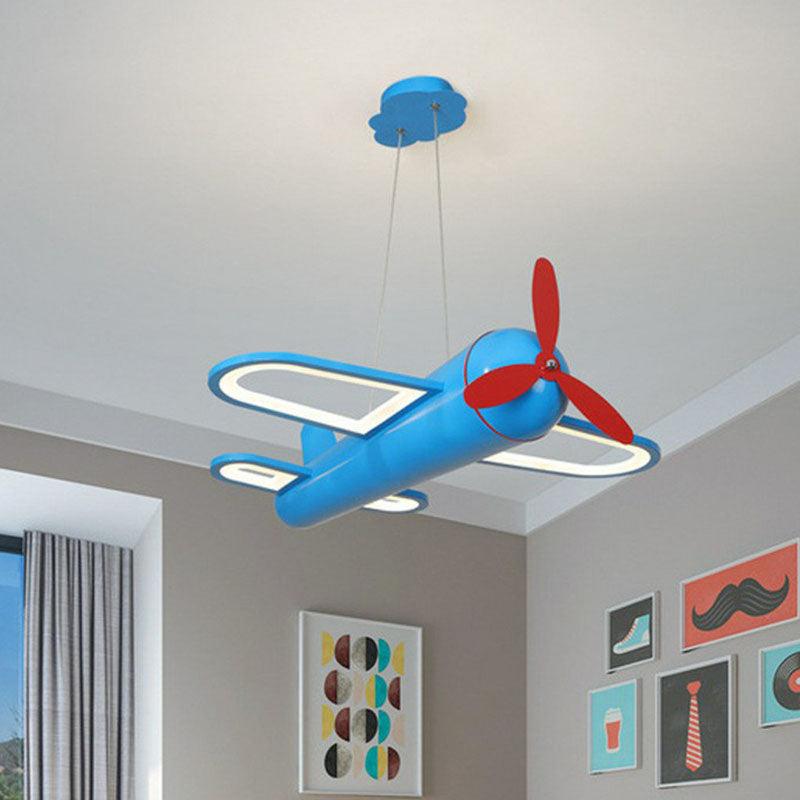 Contemporary Plane LED Ceiling Lighting Acrylic Kindergarten Chandelier - Rebooters