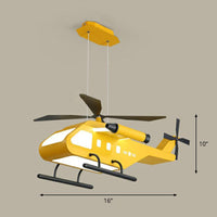 Acrylic Plane LED Suspension Lighting Cartoon Chandelier for Kindergarten - Rebooters